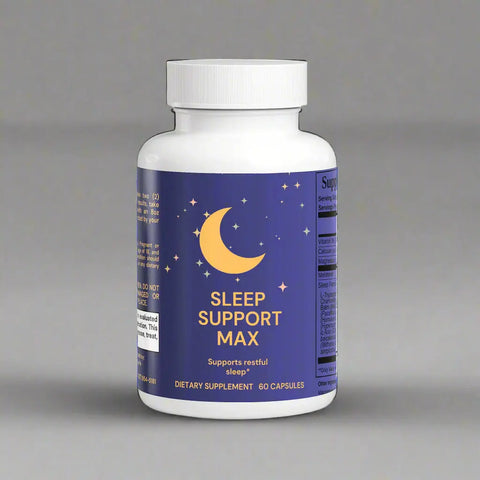 Sleep Support supplement facts label Dr Rosario
