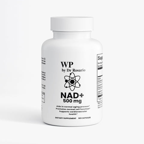 NAD+ supplement facts label Dr Rosario