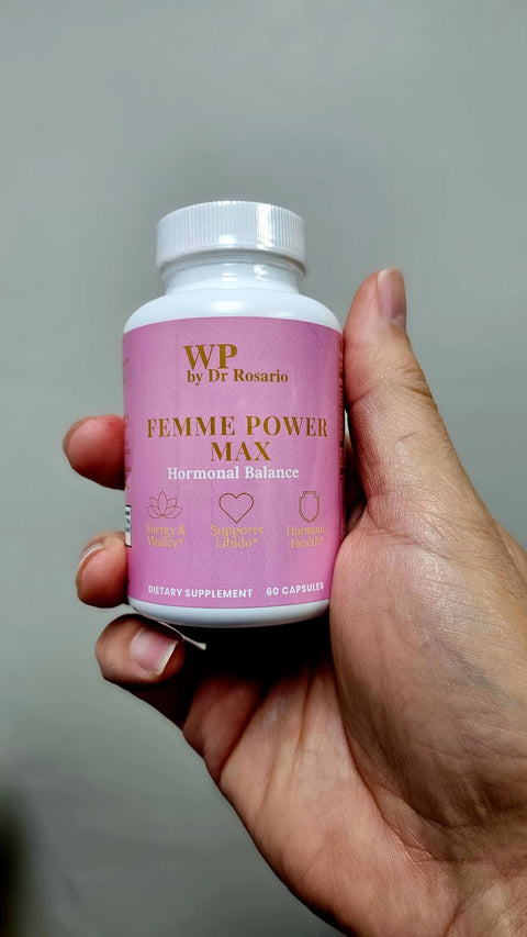 Femme Power women's vitality supplement with Maca Ashwagandha

