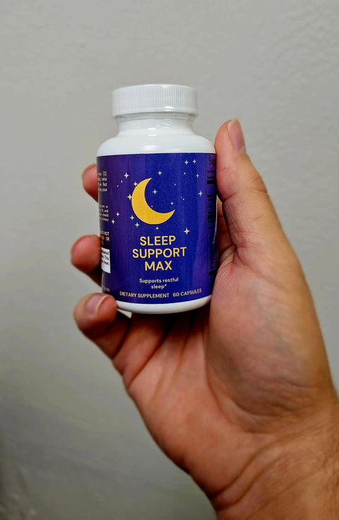 Sleep Support natural sleep aid with Melatonin Chamomile
